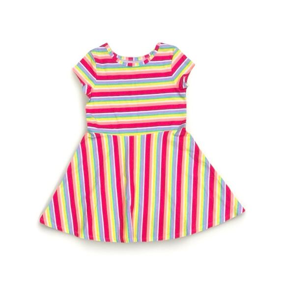 Cat & Jack Vibrant Striped Dress - Picture 1 of 4
